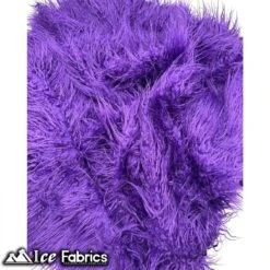 Purple Long Pile Yeti Mongolian Faux Fur Fabric | 4” Pile 9 Purple Long Pile Yeti Mongolian Faux Fur Fabric | 4” Pile -Luxtex Store long pile yeti mongolian faux fur fabric 4 pile 609360