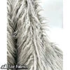 Silver Long Pile Yeti Mongolian Faux Fur Fabric | 4” Pile -Luxtex Store long pile yeti mongolian faux fur fabric 4 pile 822327
