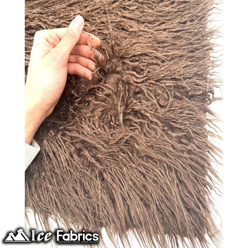 Long Pile Yeti Mongolian Faux Fur Fabric | 4” Pile 8 Long Pile Yeti Mongolian Faux Fur Fabric | 4” Pile - Image 6