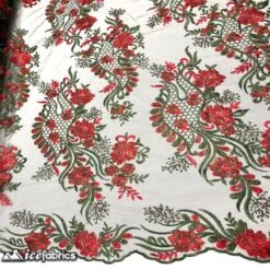 Luca Lace Fabric | Floral Embroidery Lace 38 Luca Lace Fabric | Floral Embroidery Lace -Luxtex Store luca lace fabric floral embroidery lace 223436