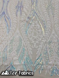 Lucy Damask Sequin Fabric On Spandex Mesh -Luxtex Store lucy damask sequin fabric on spandex mesh 600152