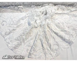 Luxurious Beaded Fabric By The Yard | Handmade Embroidery -Luxtex Store luxurious beaded fabric by the yard handmade embroidery 851108