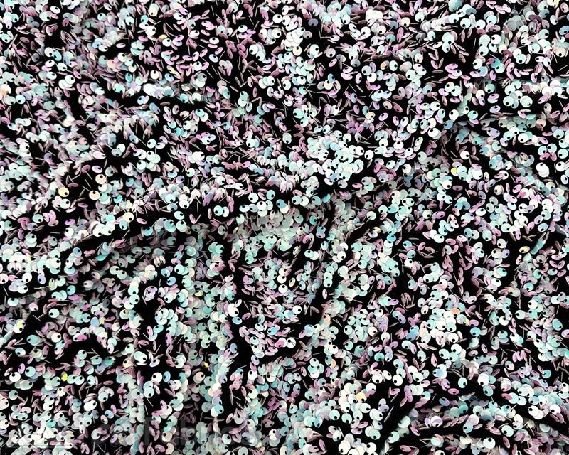 Luxury Stretch Velvet Sequin Fabric All Over Full Sequin 17 Luxury Stretch Velvet Sequin Fabric All Over Full Sequin - Image 15