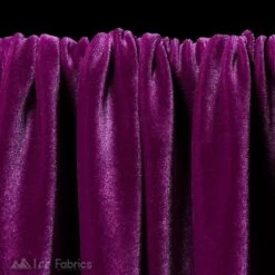 Magenta Wholesale Velvet Fabric Stretch | 60" Wide -Luxtex Store magenta wholesale velvet fabric stretch 60 wide 349085
