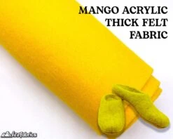 Mango Acrylic Wholesale Felt Fabric 1.6mm Thick -Luxtex Store mango acrylic wholesale felt fabric 16mm thick 907330