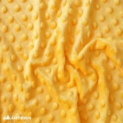 Mango Dimple Polka Dot Minky Fabric / Ultra Soft / -Luxtex Store mango dimple polka dot minky fabric ultra soft 857131
