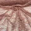 Mauve Embroidered Lace With Beads And Sequins French Bridal Veil Wedding Fabric -Luxtex Store mauve embroidered lace with beads and sequins french bridal veil wedding fabric 916479