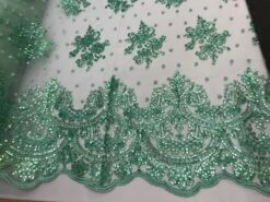 Mint Design Shop Prom Bridal Design Transparent Fabric Mesh Lace Embroidered Wedding Decoration Night Gowns Tablecloths Fashion Dresses -Luxtex Store mint design shop prom bridal design transparent fabric mesh lace embroidered wedding decoration night gowns tablecloths fashion dresses 871477