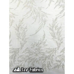 Modern Floral Embroidery Beaded Lace Fabric With Sequin -Luxtex Store modern floral embroidery beaded lace fabric with sequin 265545