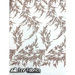 Modern Floral Embroidery Beaded Lace Fabric With Sequin -Luxtex Store modern floral embroidery beaded lace fabric with sequin 908149