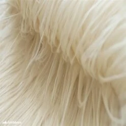 Cream Mohair Faux Fur Fabric By The Roll (20 Yards) 4 Inch Pile -Luxtex Store mohair faux fur fabric by the roll 20 yards 4 inch pile 333198