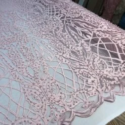 Multi-Color Design Embroidered Beaded Lace Fabric -Luxtex Store multi color design embroidered beaded lace fabric 708694