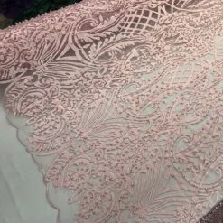 Multi-Color Design Embroidered Beaded Lace Fabric -Luxtex Store multi color design embroidered beaded lace fabric 948383