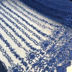 Multi Design Beaded Fabric, Lace Fabric By The Yard -Luxtex Store multi design beaded fabric lace fabric by the yard 675628