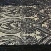 Navy Blue Arabic Design Embroidered 4 Way Stretch Sequin Fabric Sold By The Yard -Luxtex Store navy blue arabic design embroidered 4 way stretch sequin fabric sold by the yard 173130