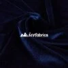 Navy Velvet Fabric By The Yard | 4 Way Stretch -Luxtex Store navy velvet fabric by the yard 4 way stretch 216421