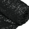 New Black Sequin Stretch Fabric Sold By The Yard For Tablecloth, Linen, Xmas Decor -Luxtex Store new black sequin stretch fabric sold by the yard for tablecloth linen xmas decor 405220