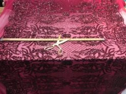 New Design 4 Way Stretch Sequins On A Mesh Lace Fabric For Decorations Fashion Wedding Prom Dresses -Luxtex Store new design 4 way stretch sequins on a mesh lace fabric for decorations fashion wedding prom dresses 190099