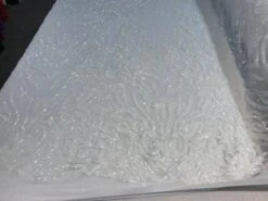 New Design 4 Way Stretch Sequins On A Mesh Lace Fabric For Decorations Fashion Wedding Prom Dresses -Luxtex Store new design 4 way stretch sequins on a mesh lace fabric for decorations fashion wedding prom dresses 565438