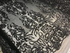 New Design 4 Way Stretch Sequins On A Mesh Lace Fabric For Decorations Fashion Wedding Prom Dresses -Luxtex Store new design 4 way stretch sequins on a mesh lace fabric for decorations fashion wedding prom dresses 653922