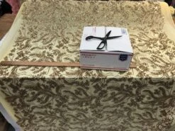 New Design Gold Embroidered 4 Way Stretch Sequin Fabric Sold By The Yard -Luxtex Store new design gold embroidered 4 way stretch sequin fabric sold by the yard 890771