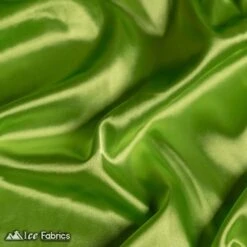 New Shiny Lime Green Charmeuse Stretch Satin Fabric -Luxtex Store new shiny lime green charmeuse stretch satin fabric 546460