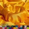 New Shiny Yellow Charmeuse Stretch Satin Fabric