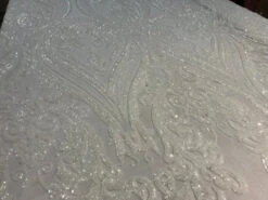 Off White Arabic Design Embroidered 4 Way Stretch Sequin Fabric Sold By The Yard 12 Off White Arabic Design Embroidered 4 Way Stretch Sequin Fabric Sold By The Yard -Luxtex Store off white arabic design embroidered 4 way stretch sequin fabric sold by the yard 210365