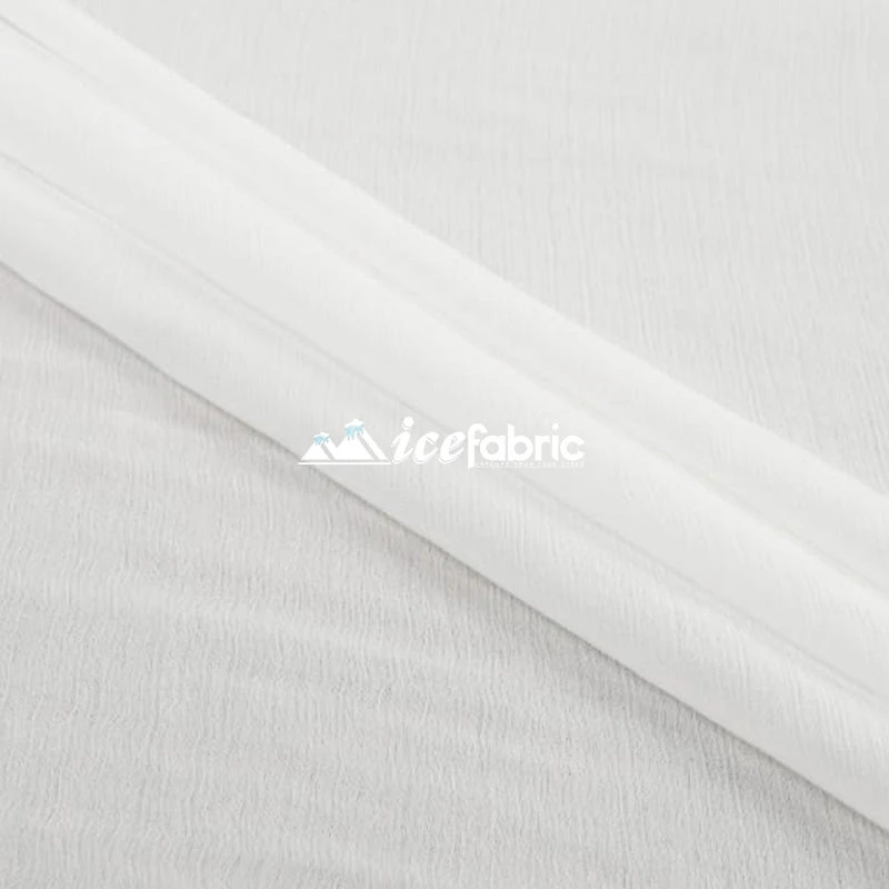 Off White Mia Chiffon Fabric / Bridal Fabric Soft Chiffon Sheer Fabric 5 Off White Mia Chiffon Fabric / Bridal Fabric Soft Chiffon Sheer Fabric - Image 3