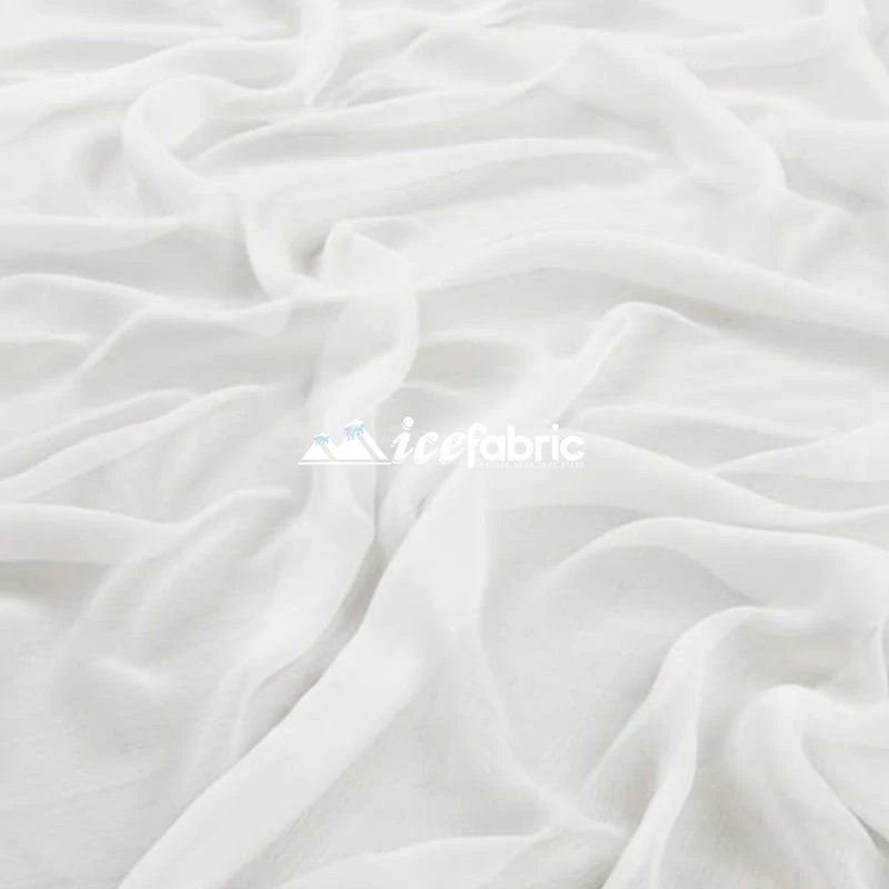 Off White Mia Chiffon Fabric / Bridal Fabric Soft Chiffon Sheer Fabric 3 Off White Mia Chiffon Fabric / Bridal Fabric Soft Chiffon Sheer Fabric