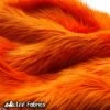 Orange Mohair Faux Fur Fabric Wholesale (20 Yards Bolt) -Luxtex Store orange mohair faux fur fabric wholesale 20 yards bolt 780293