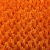 Orange Rosebud Minky Fabric by the Yard -Luxtex Store orange rosebud minky fabric by the yard