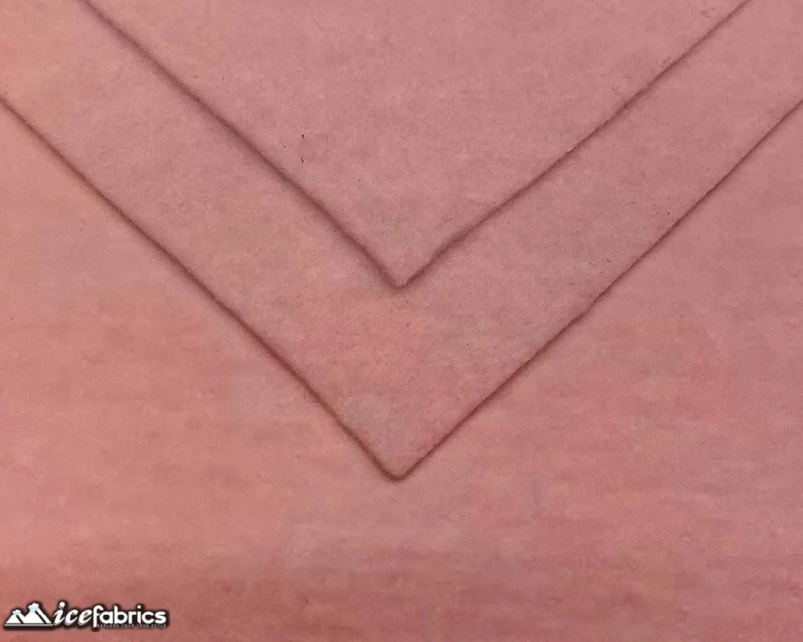 Peach Acrylic Felt Fabric / 1.6mm Thick _ 72” Wide 6 Peach Acrylic Felt Fabric / 1.6mm Thick _ 72” Wide - Image 4