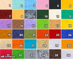 Luxtex Store -Luxtex Store peach acrylic felt fabric 16mm thick 72 wide 799913