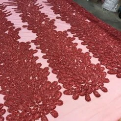 Peacock 3D Feathers Embroidered Beaded Mesh Lace With Sequins Fabric -Luxtex Store peacock 3d feathers embroidered beaded mesh lace with sequins fabric 658773