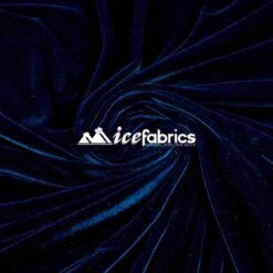 Peacock Luxury Stretch Velvet Fabric _ Spandex Fabric