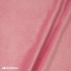Pink Ice Fabrics Minky Fabric Wholesale _ 3 Mm