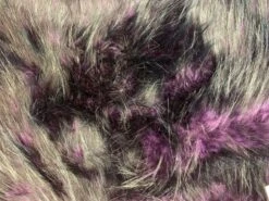 Plum Black Husky Faux Fur Fabric - Shaggy Fur Luxury Fabric -Luxtex Store plum black husky faux fur fabric shaggy fur luxury fabric 820819