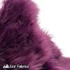 Plum Mohair Faux Fur Fabric Wholesale (20 Yards Bolt) -Luxtex Store plum mohair faux fur fabric wholesale 20 yards bolt 123389