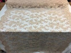 Prom Design Transparent Bridal Mesh Lace Embroidered Wedding Fabric -Luxtex Store prom design transparent bridal mesh lace embroidered wedding fabric 396714