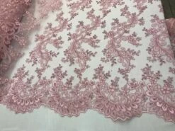 Prom Design Transparent Bridal Mesh Lace Embroidered Wedding Fabric -Luxtex Store prom design transparent bridal mesh lace embroidered wedding fabric 818243