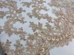 Prom Design Transparent Bridal Mesh Lace Embroidered Wedding Fabric -Luxtex Store prom design transparent bridal mesh lace embroidered wedding fabric 912826