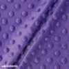 Purple Dimple Polka Dot Minky Fabric / Ultra Soft / -Luxtex Store purple dimple polka dot minky fabric ultra soft 351138