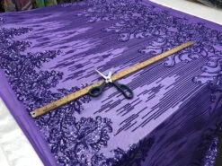 Purple Luxury Design Embroidered 4 Way Stretch Sequin Fabric Sold By The Yard For Bridal-ware -Luxtex Store purple luxury design embroidered 4 way stretch sequin fabric sold by the yard for bridal ware 387936