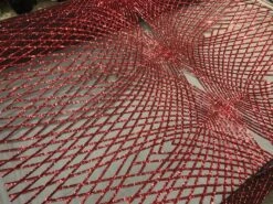 Red Luxury Design Embroidered 4 Way Stretch Sequin Fabric For Wedding Prom Dresses Tablecloths Night Gowns -Luxtex Store red luxury design embroidered 4 way stretch sequin fabric for wedding prom dresses tablecloths night gowns 642297