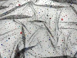 Rhinestones Beaded Fabric By The Yard On Stretch Mesh -Luxtex Store rhinestones beaded fabric by the yard on stretch mesh 222425