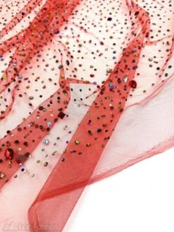 Rhinestones Beaded Fabric By The Yard On Stretch Mesh -Luxtex Store rhinestones beaded fabric by the yard on stretch mesh 239579