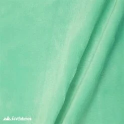Icy Mint Rich Solid Minky Fabric By The Roll ( 20 Yards ) Wholesale Fabric