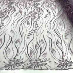 Rose Floral Embroidery Beaded Fabric Mesh Sequin -Luxtex Store rose floral embroidery beaded fabric mesh sequin 452324