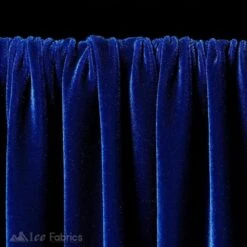 Royal Blue Wholesale Velvet Fabric Stretch | 60" Wide -Luxtex Store royal blue wholesale velvet fabric stretch 60 wide 162184